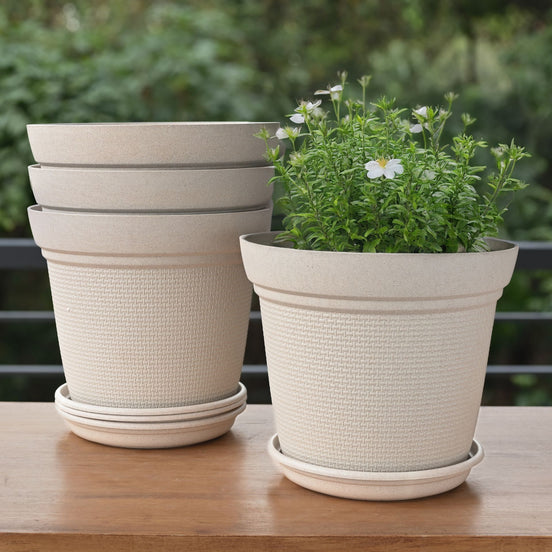 Aura Planter 10" Set of 4