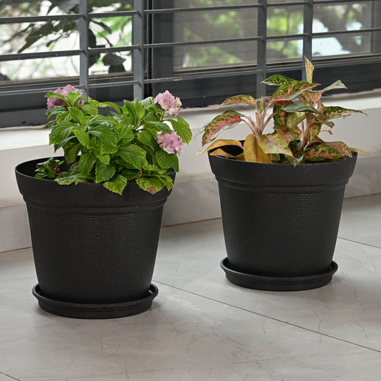 Aura Planter 12" Set of 2