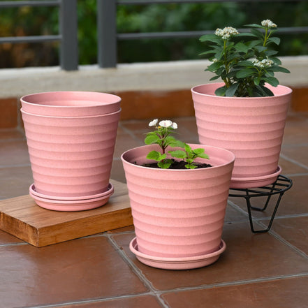 Linea Planter 7.5 " | Set of 4