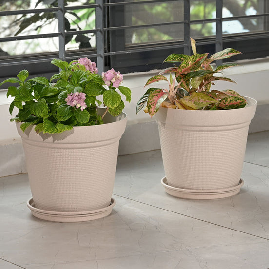 Aura Planter 12" Set of 2